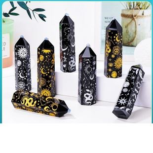 Menara kristal obsidian
